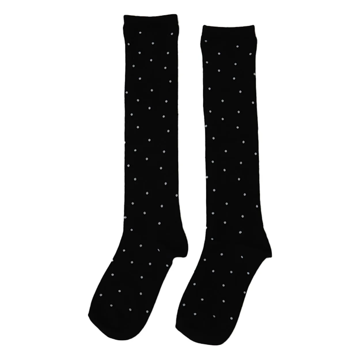 【 お得 】 ガールズ キッズ ハイソックス 靴下 6足組 柄あり 22-24cm (女の子 ジュニアソックス ロング丈 長靴下 くつ下 くつした) (在庫限り)