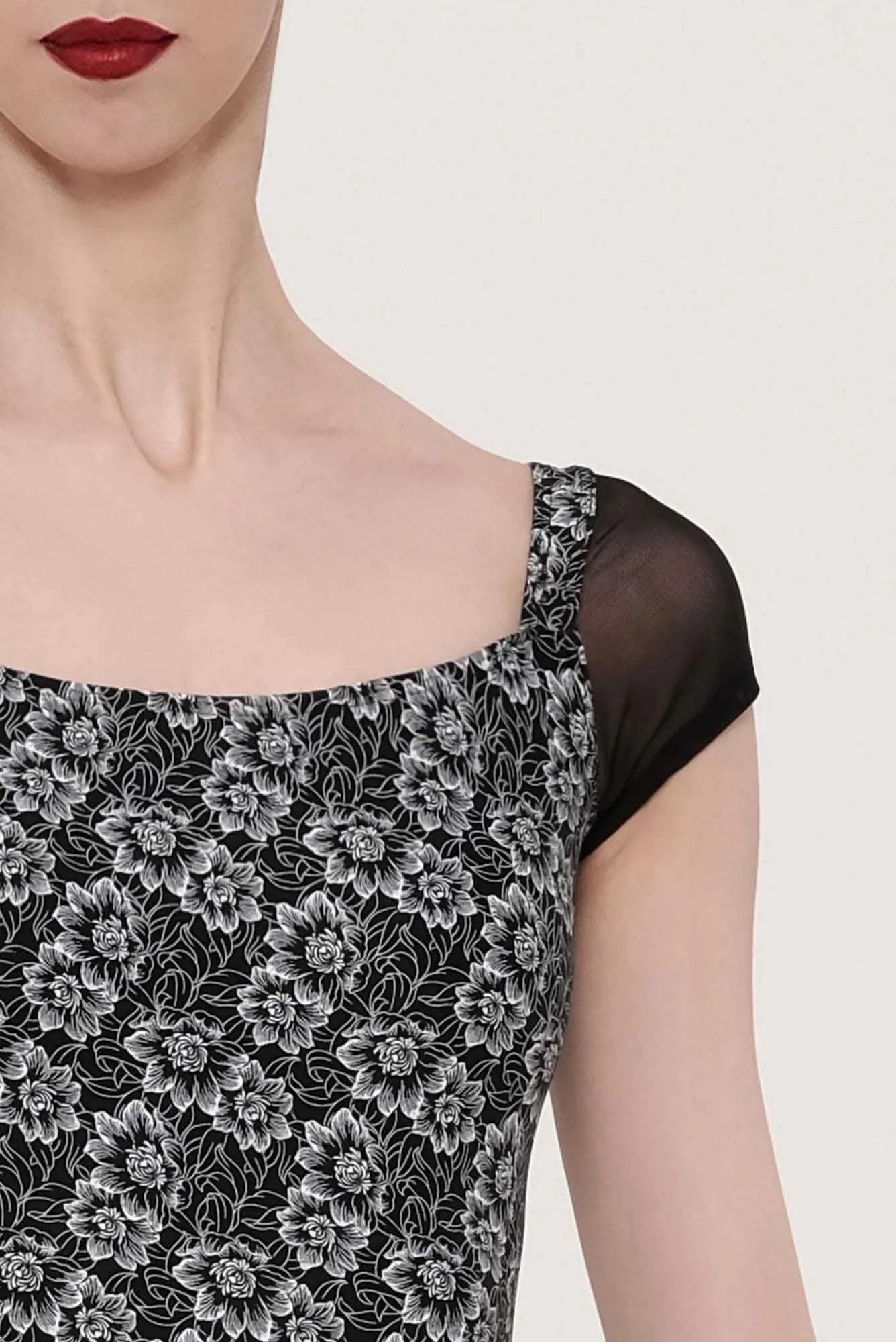 Acante Leotard -Black
