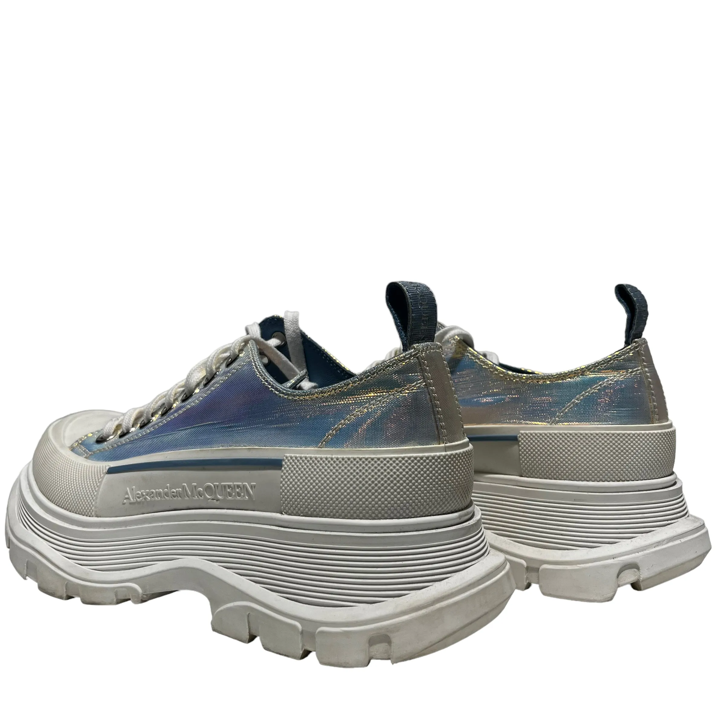 Alexander McQueen/Low-Sneakers/EU 41/Iridescent/MLT/Tread Slick