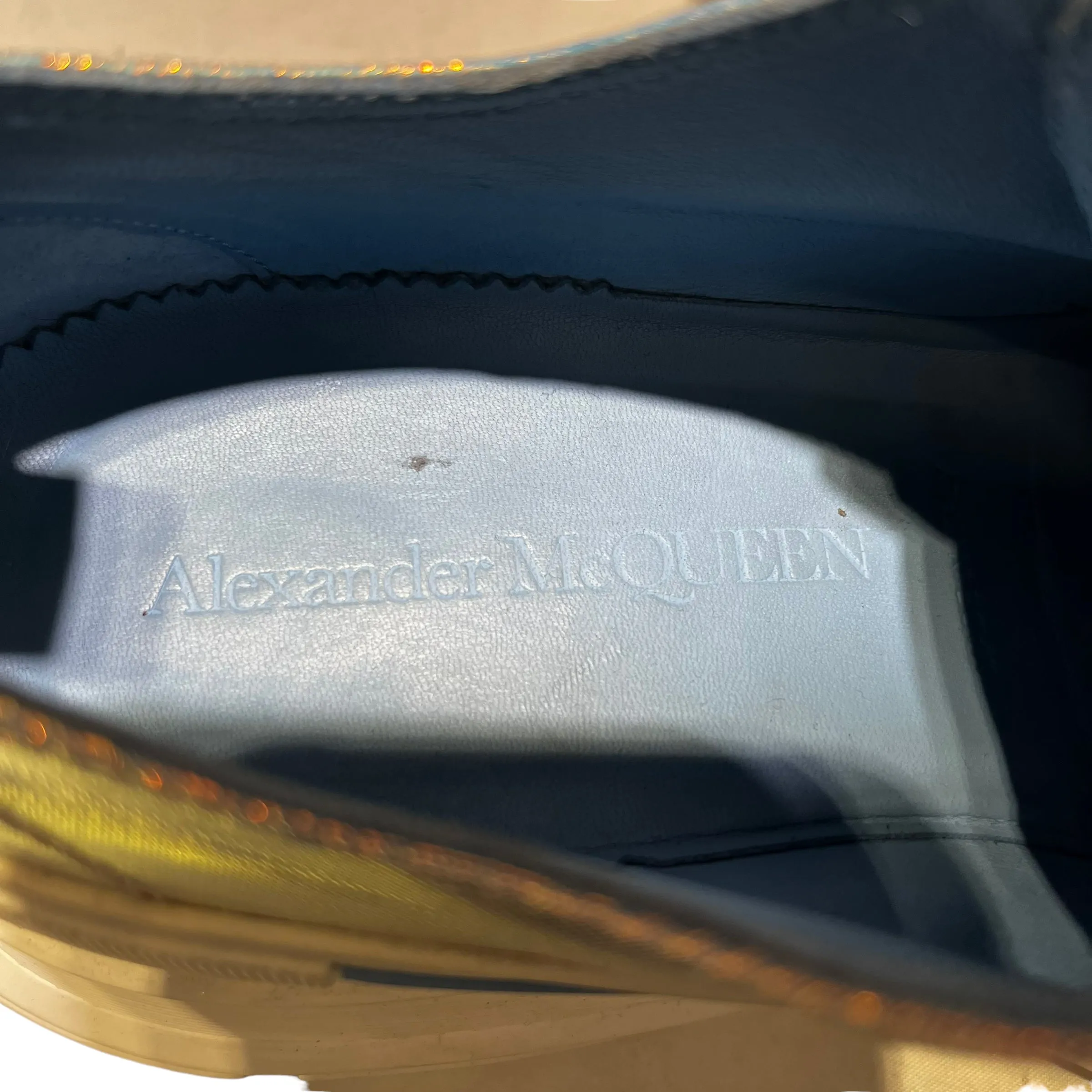 Alexander McQueen/Low-Sneakers/EU 41/Iridescent/MLT/Tread Slick