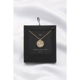 Aries Zodiac Pendant