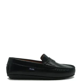 Atlanta Mocassin Black Florentic Penny Loafer