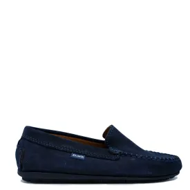 Atlanta Mocassin Navy Nubok Loafer
