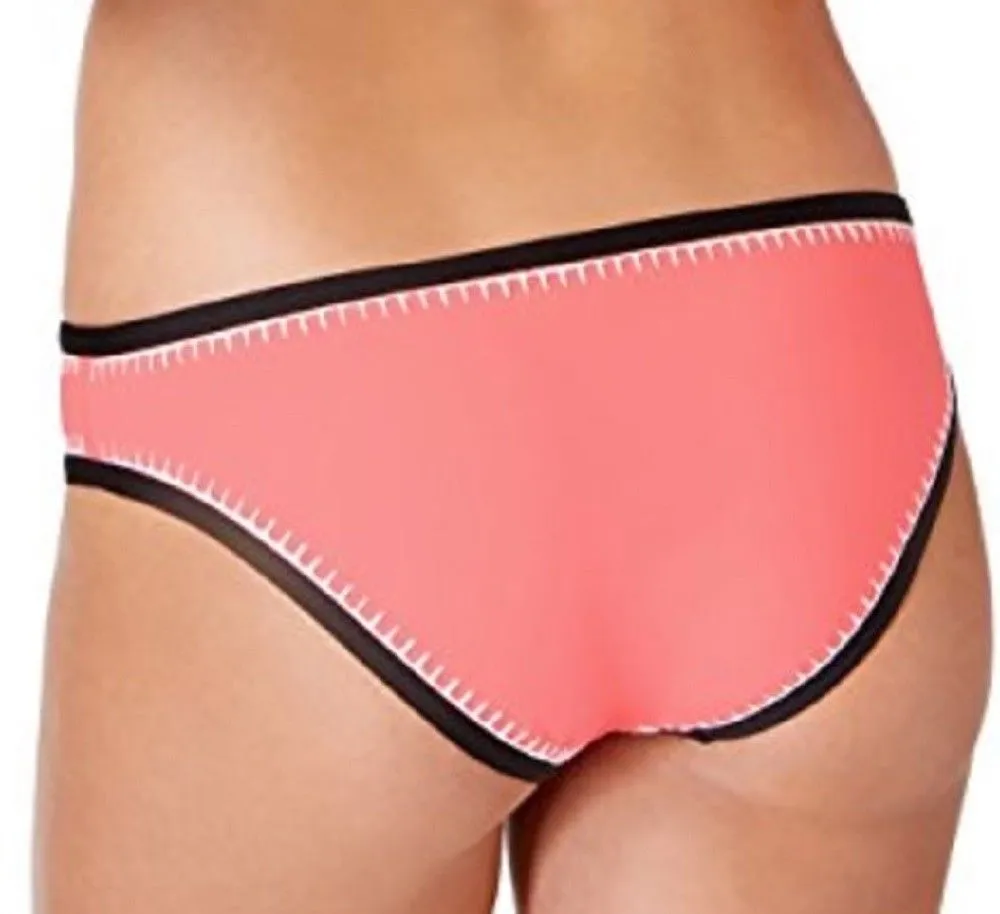 Bar III Women's Stitched Hipster Bikini Bottom, Sunset, M