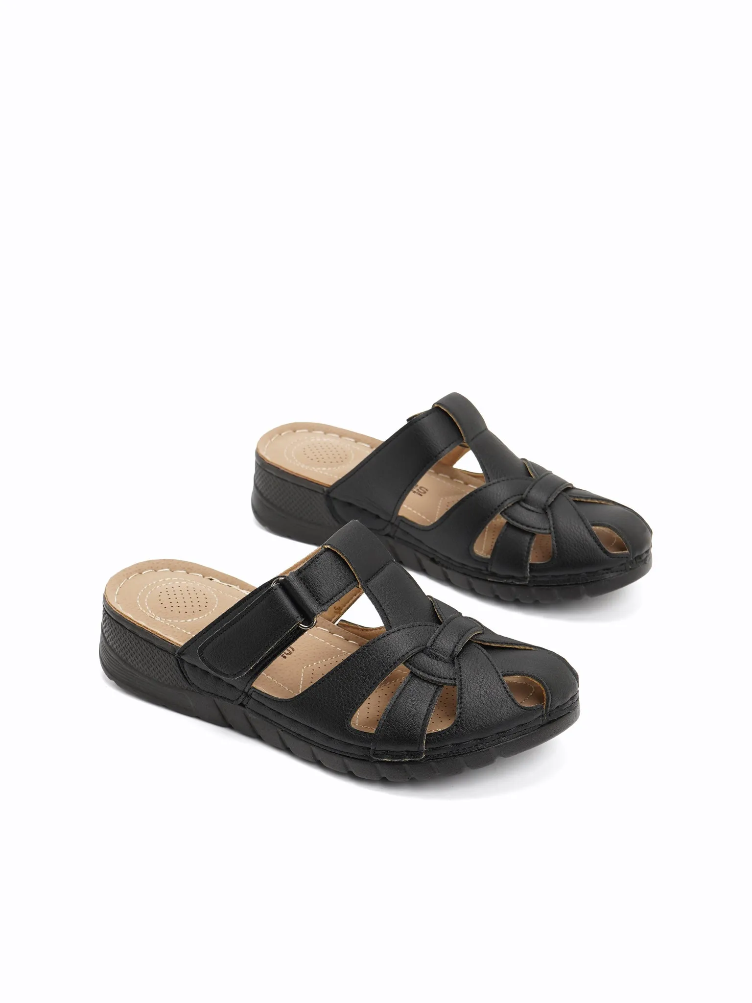 Sure, here is an optimized version of the product title with modifiers:

Stylish Barney Flat Slides for Everyday Comfort