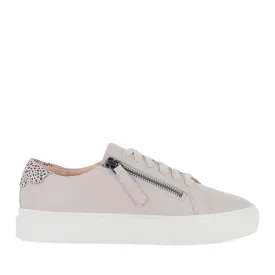 BILLIE - BONE/LEOPARD SPOT LEATHER