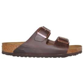 Birkenstock Mens Sandals - Arizona Oiled Leather  - Brown