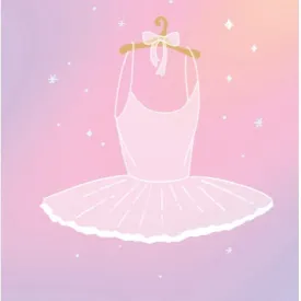 Birthday Card - Pink with Dress