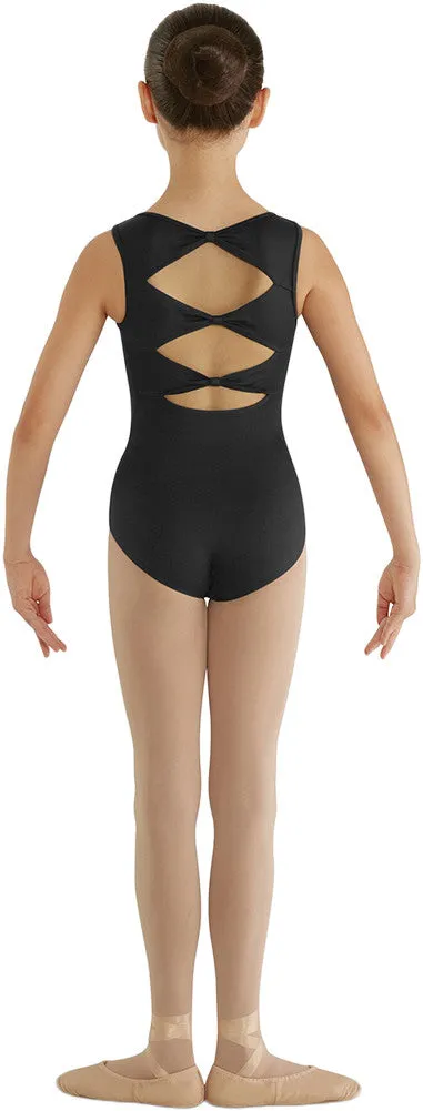 Bloch Gladiolus Three Bow Back Tank Leotard - CL8835T Girls