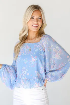 Boldly Blooming Floral Blouse