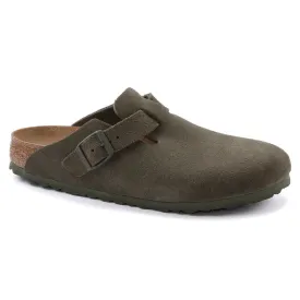 Boston Buckle Classic Footbed Mule in Thyme