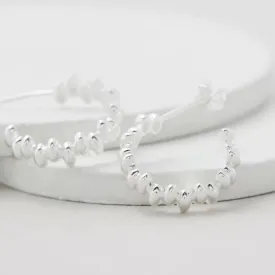 Bubble Earring Silver