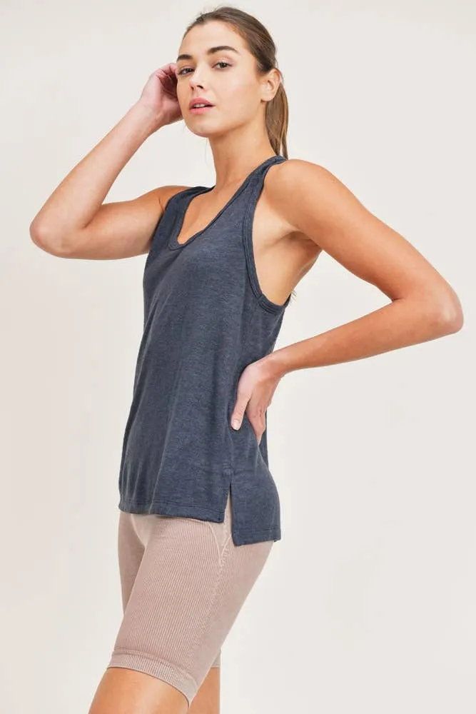 Burnout Racerback Tank Top