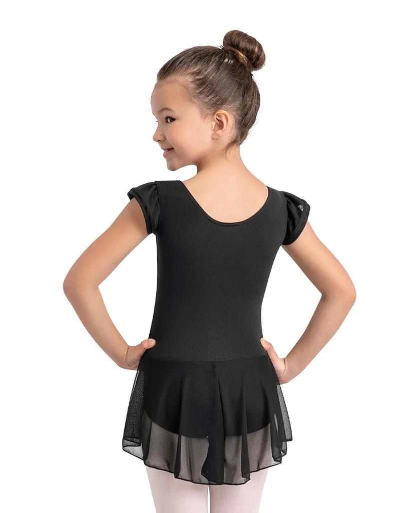 Capezio Puff Flutter Short Sleeve Ballet Dress - 11882C Girls