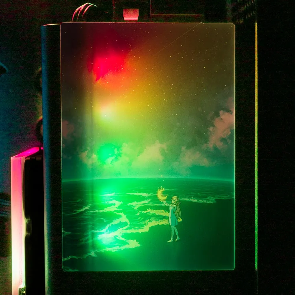Catching the Moon RGB SSD Cover Vertical