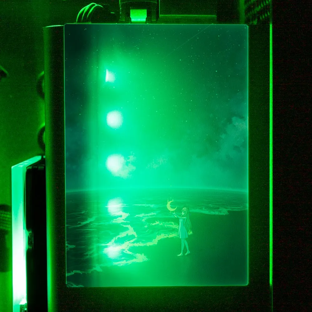 Catching the Moon RGB SSD Cover Vertical