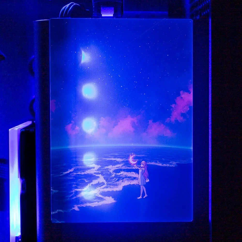 Catching the Moon RGB SSD Cover Vertical