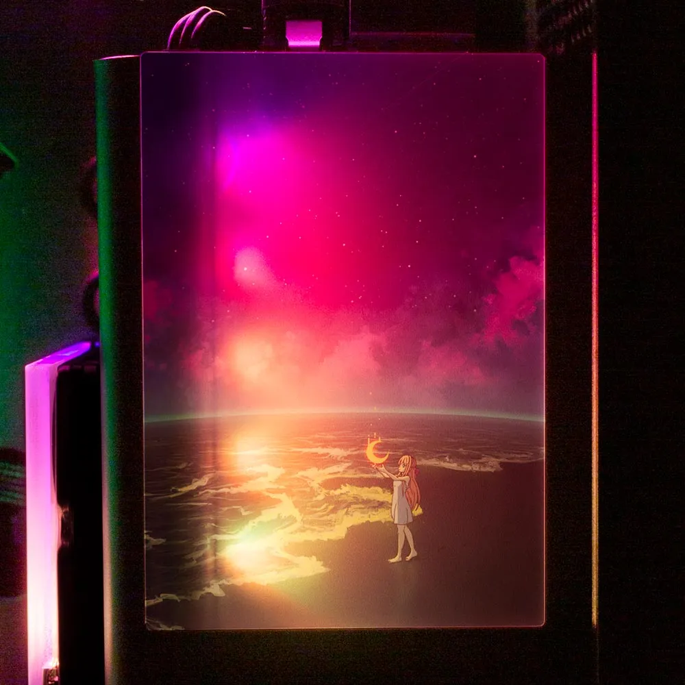 Catching the Moon RGB SSD Cover Vertical