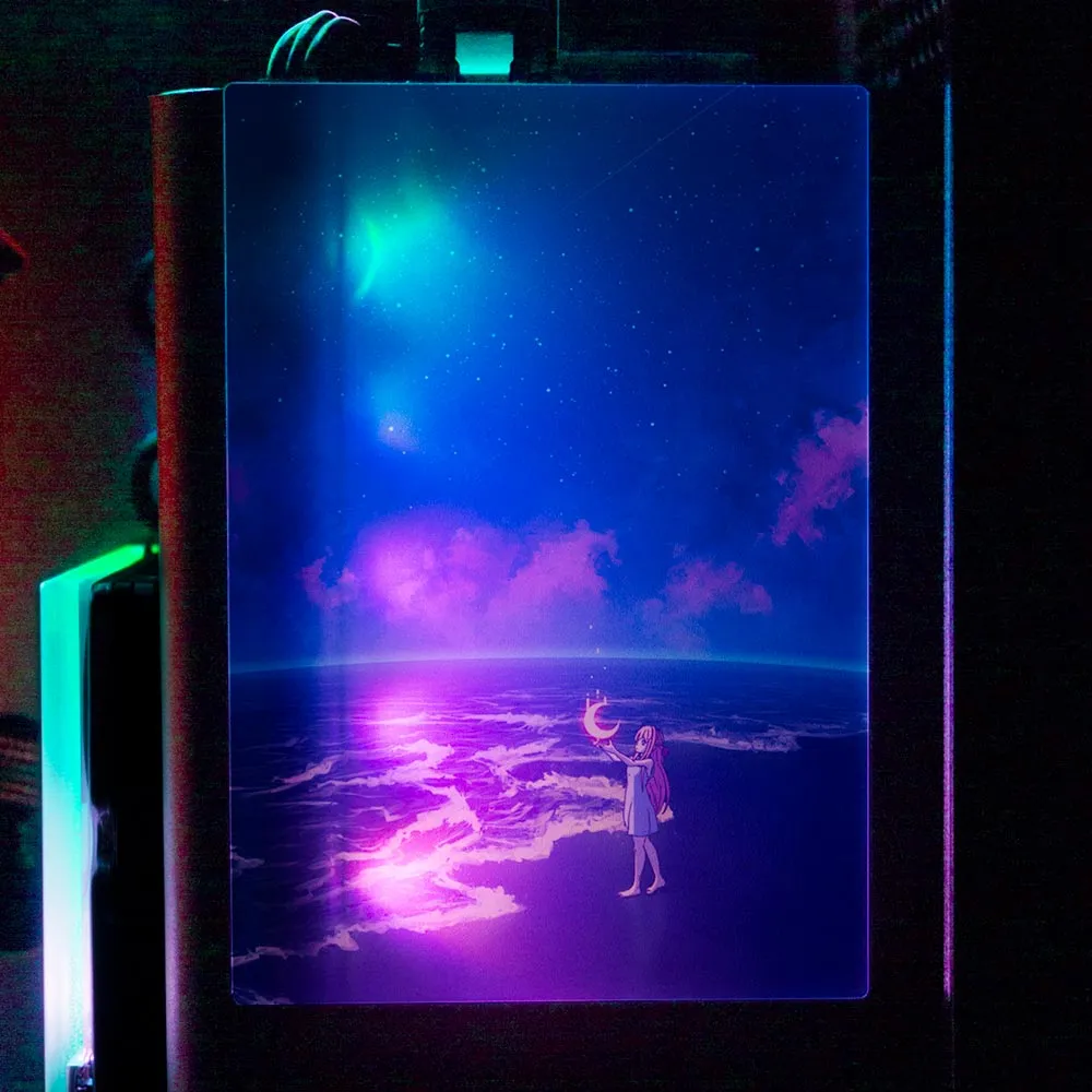Catching the Moon RGB SSD Cover Vertical