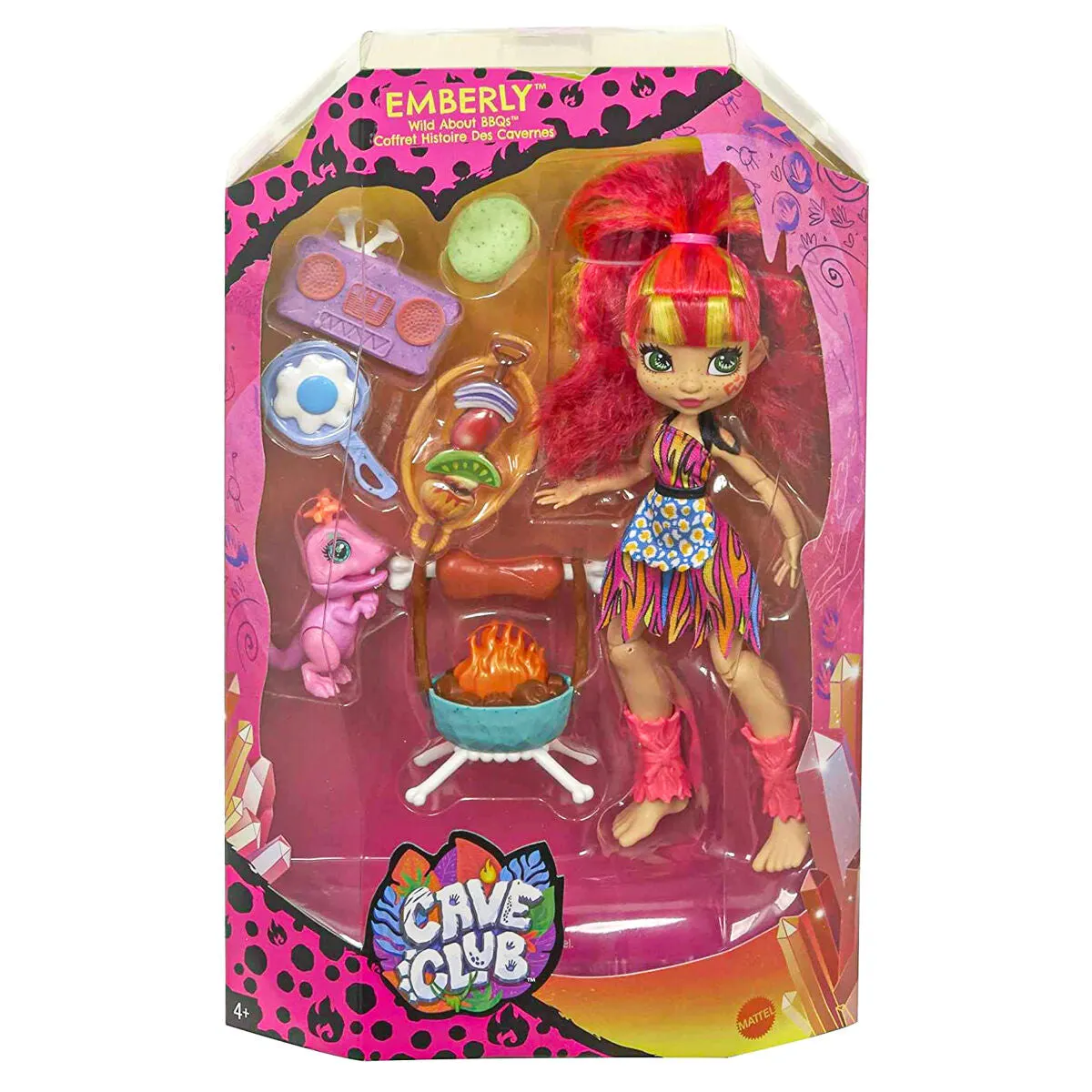 Cave Club Emberley Wild About BBQs Doll