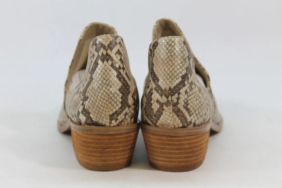 Chinese Laundry Fortune Women's Tan Snake Boots 6M(ZAP13083)
