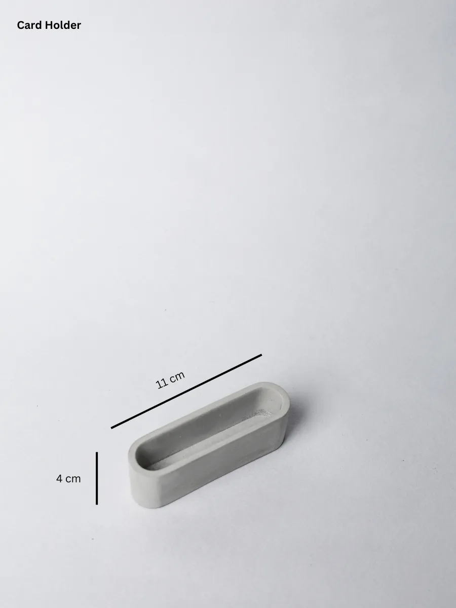 Concrete Card Holder