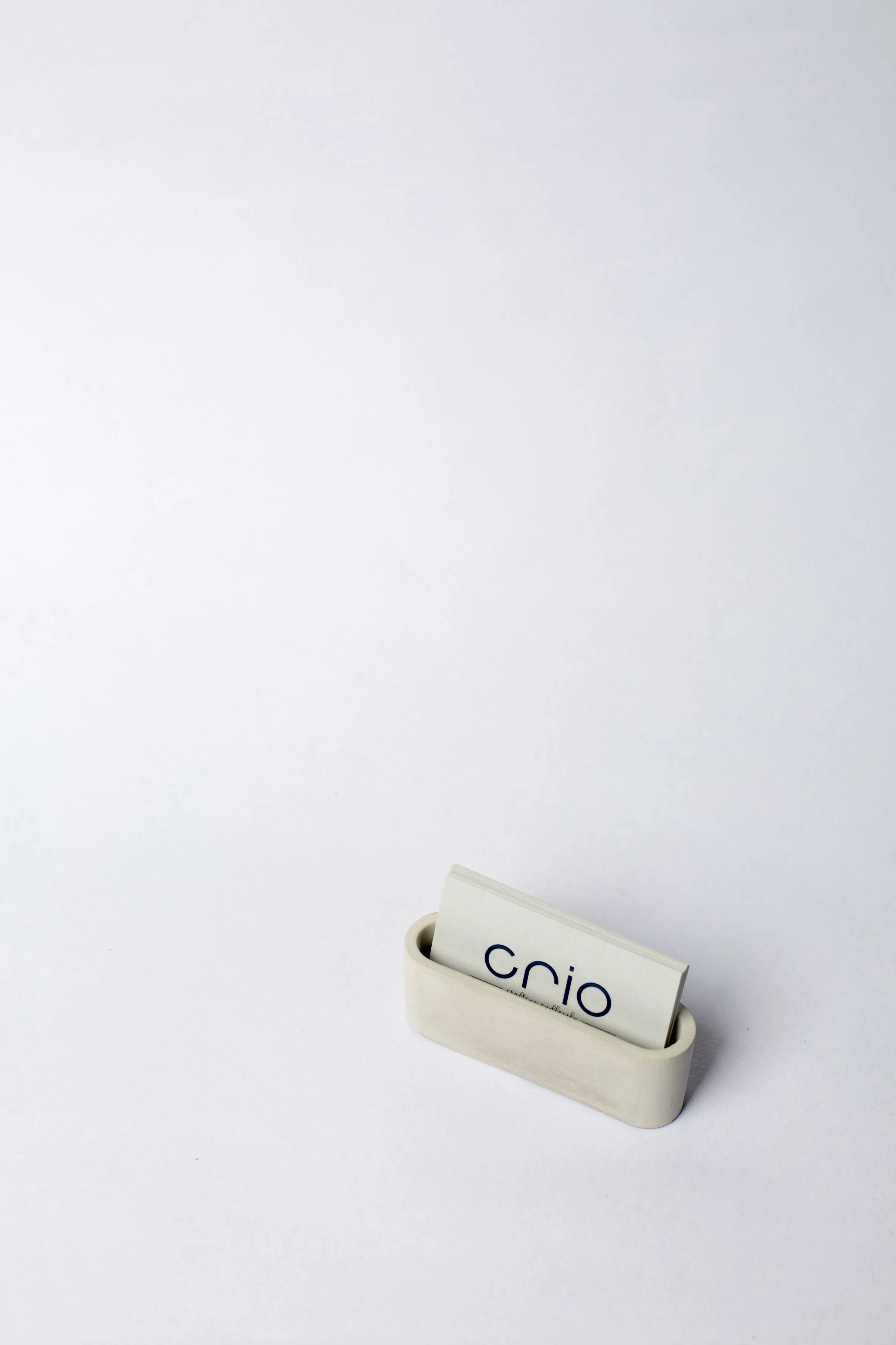 Concrete Card Holder