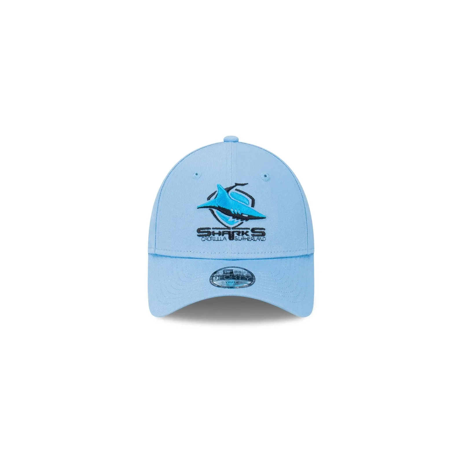 Cronulla Shark 9FORTY Team Color Kids FlexFit Cap NRL Rugby League By New Era