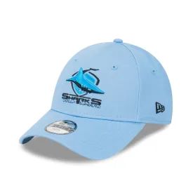 Cronulla Shark 9FORTY Team Color Kids FlexFit Cap NRL Rugby League By New Era