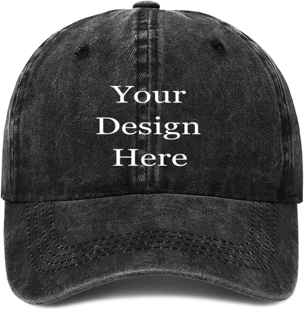 Custom Baseball Cap Bulk Custom Hat for Man Woman Design Your Custom Trucker Hats Add Text Logo Photo Personalized Cap