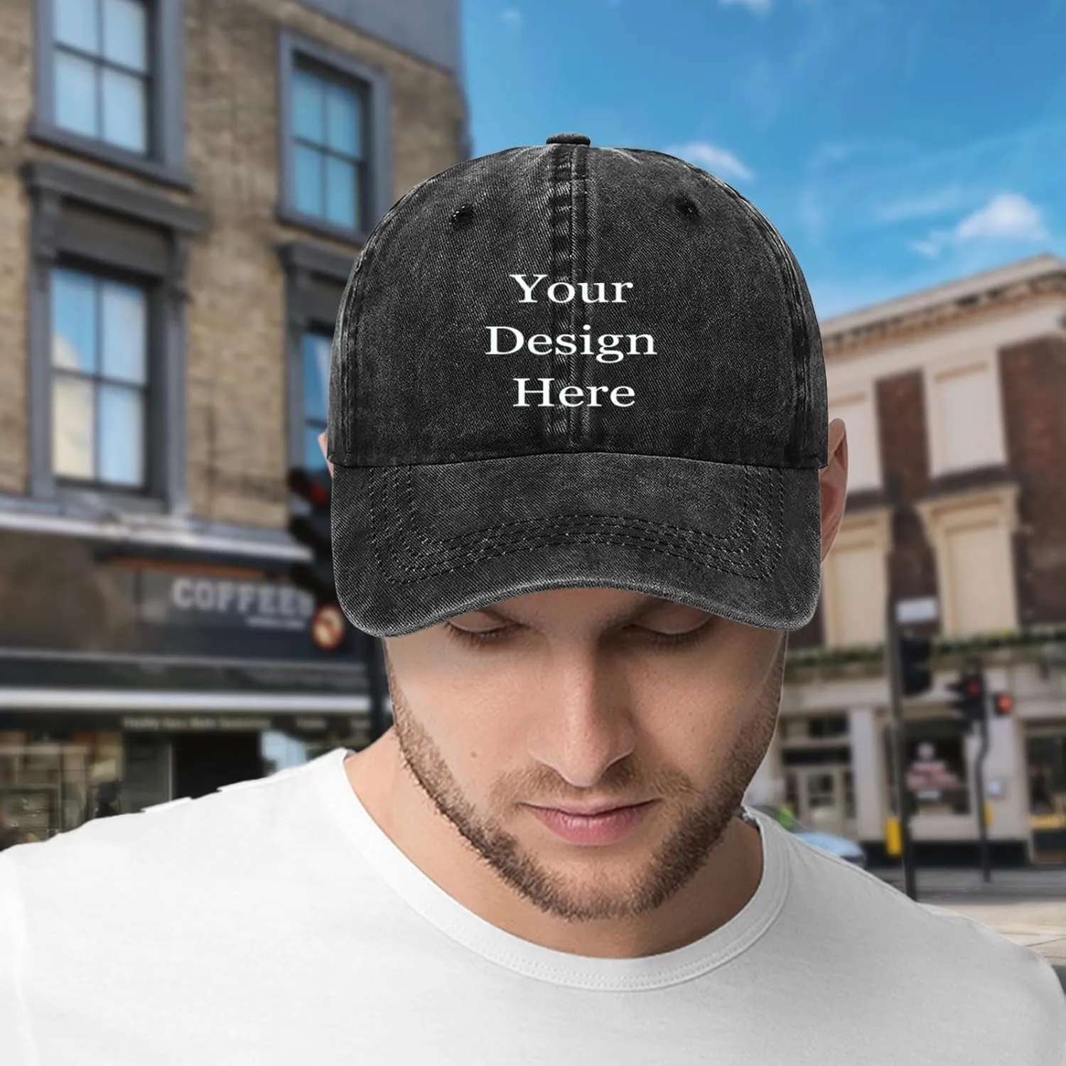 Custom Baseball Cap Bulk Custom Hat for Man Woman Design Your Custom Trucker Hats Add Text Logo Photo Personalized Cap