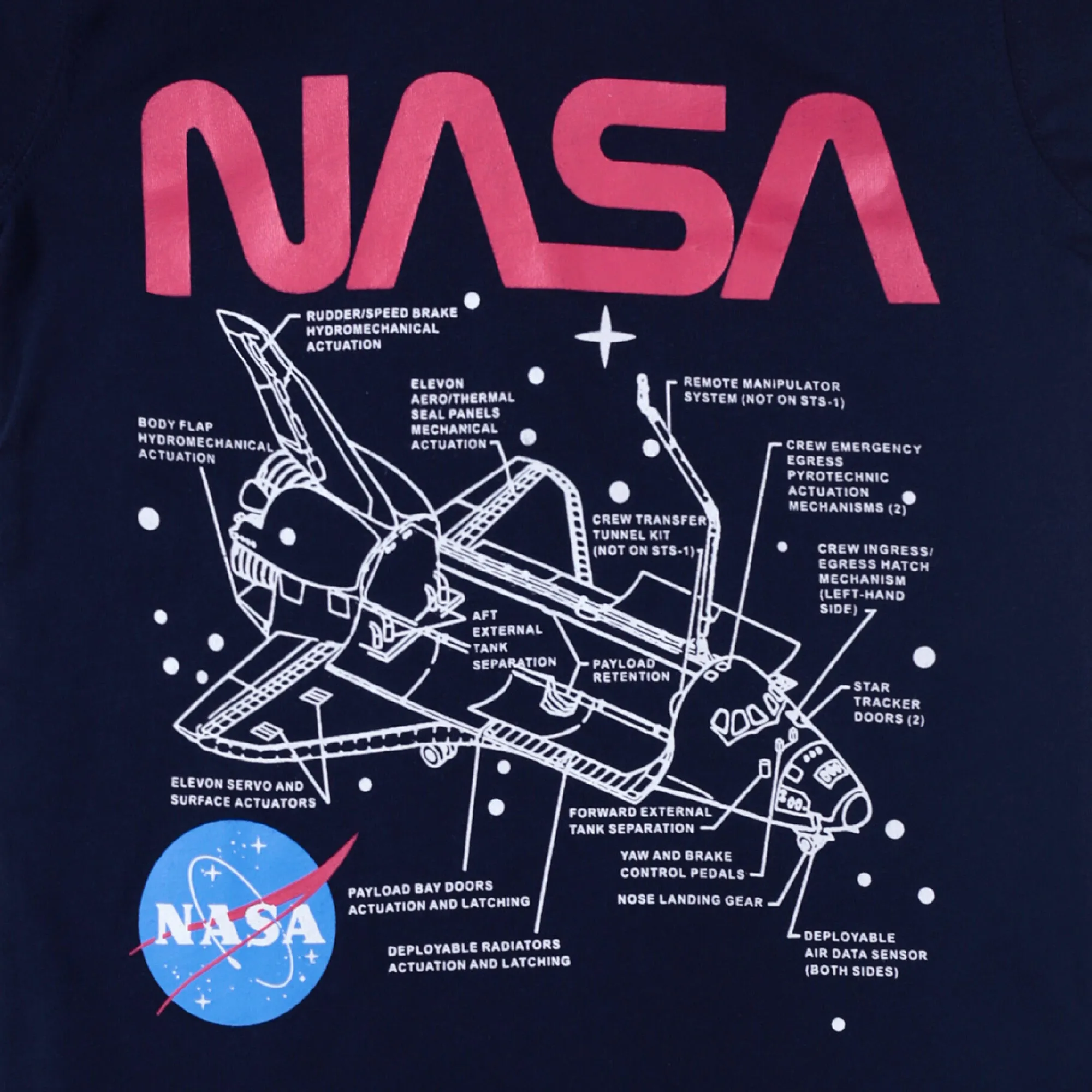 Dark Navy Nasa T-Shirt