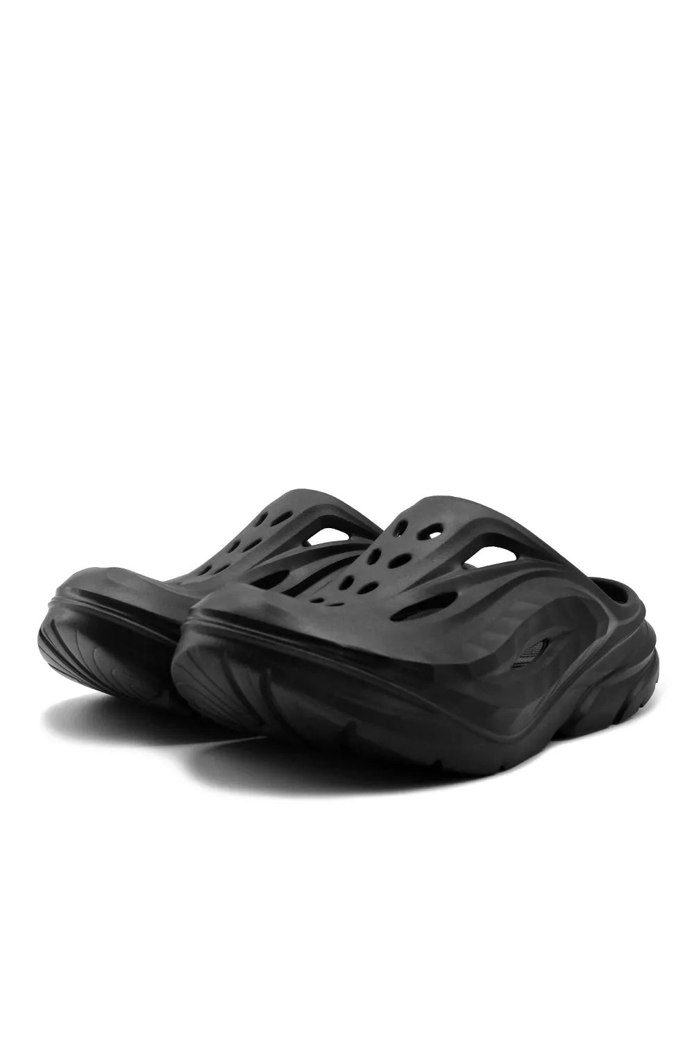 Hoka U Ora Recovery Mule 'Black'