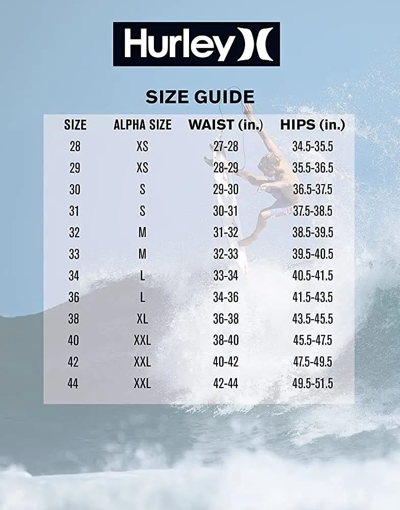 Hurley Men's Phantom Fast-drying Boardshorts Swim Trunks