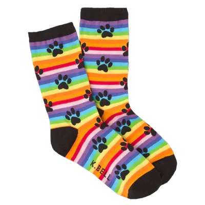 K.Bell Kids - Rainbow Pawprints