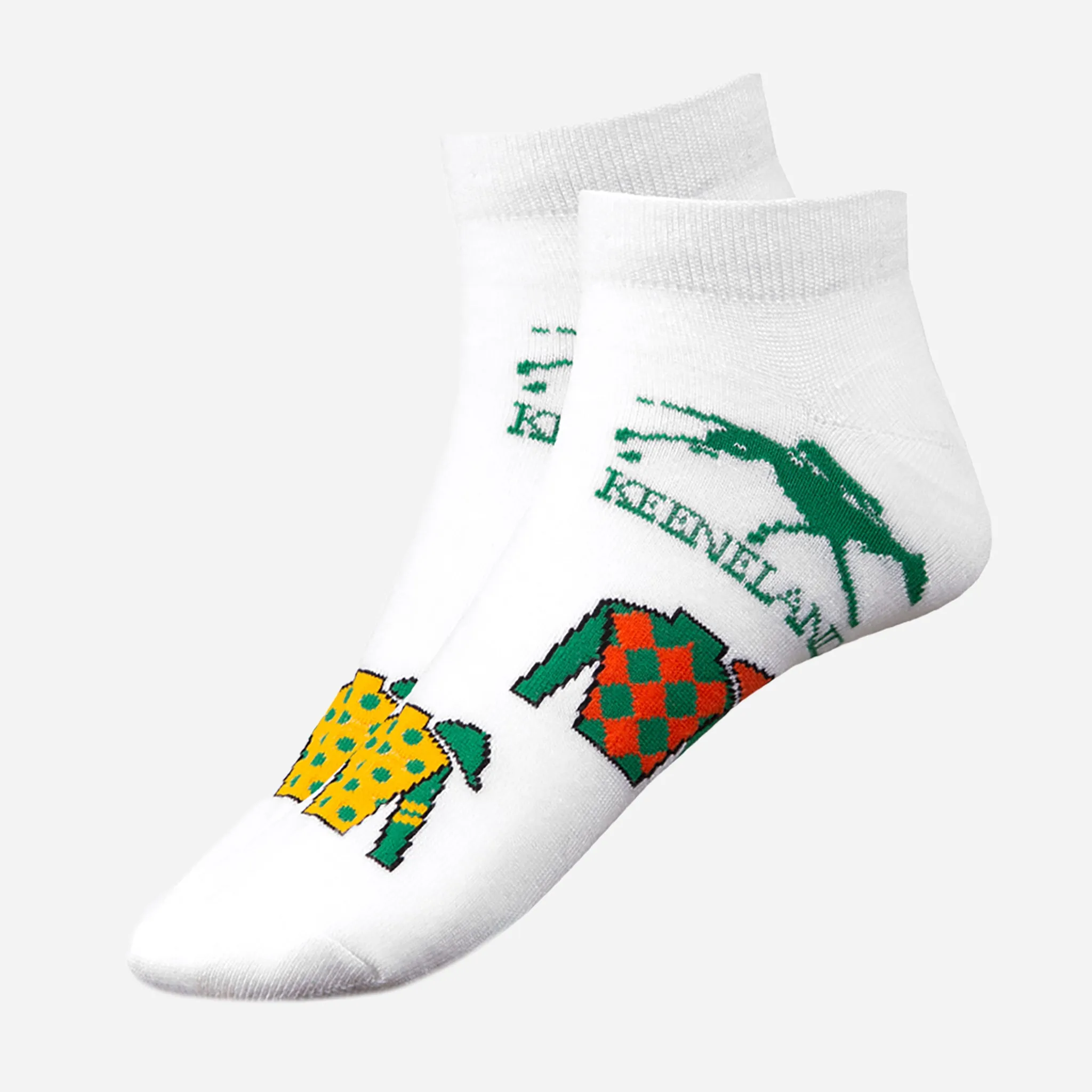 Keeneland Jockey Silks Short Socks