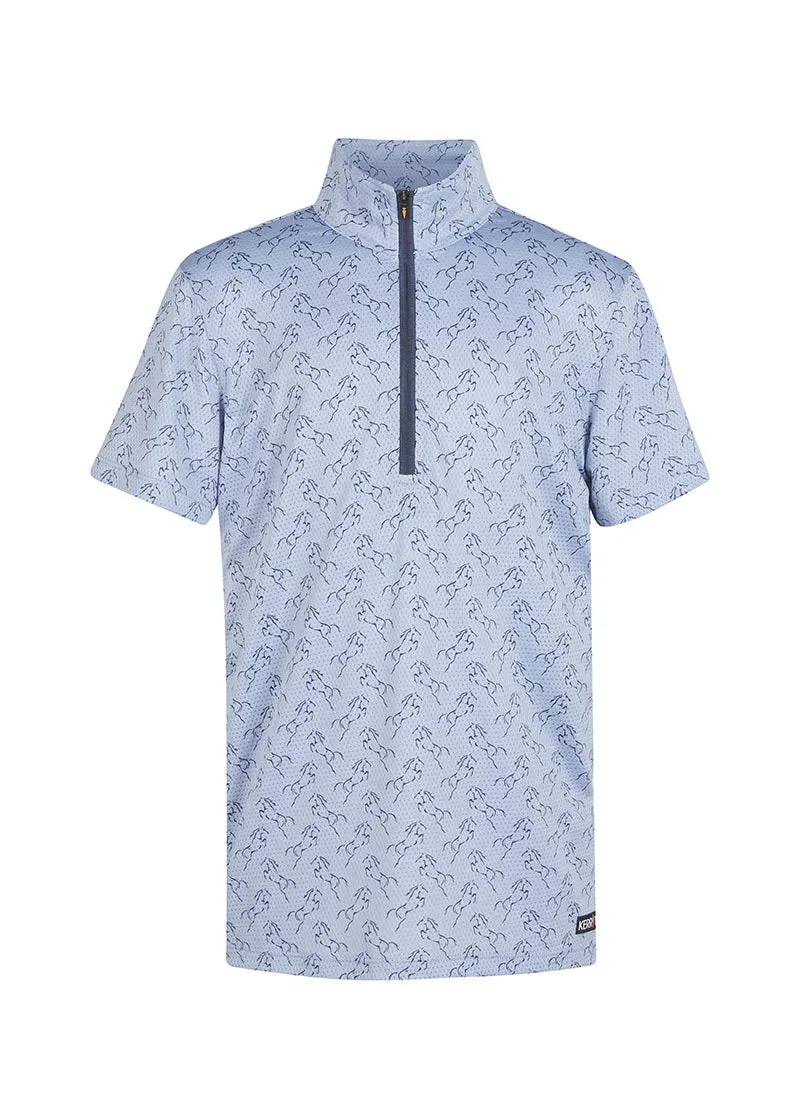 Kids Aire Ice Fil® Sea Grass Short Sleeve Shirt