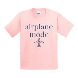 Kids Monogrammed 'Airplane Mode' T-Shirt