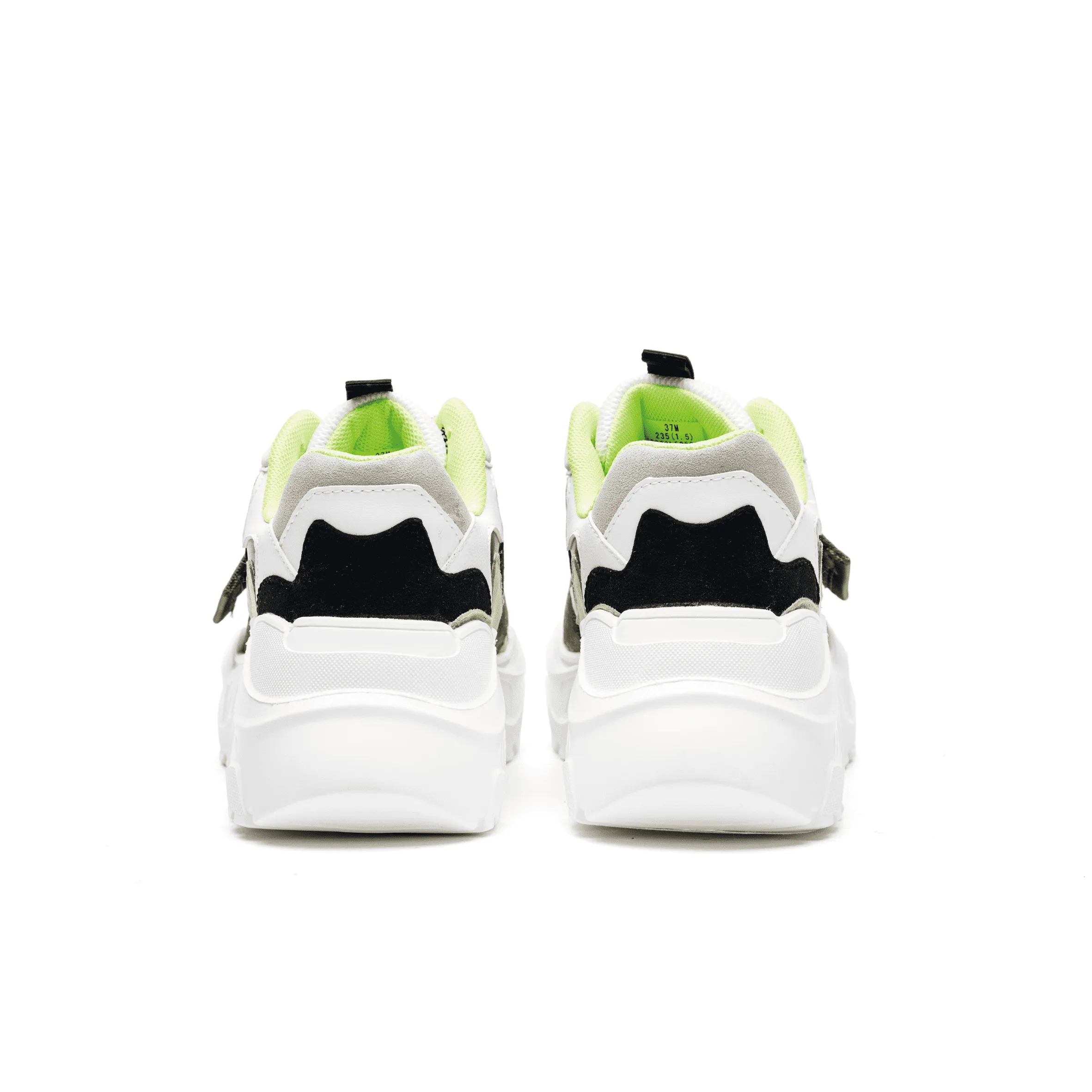 Ladies Buckle Chunky Sneaker 5216
