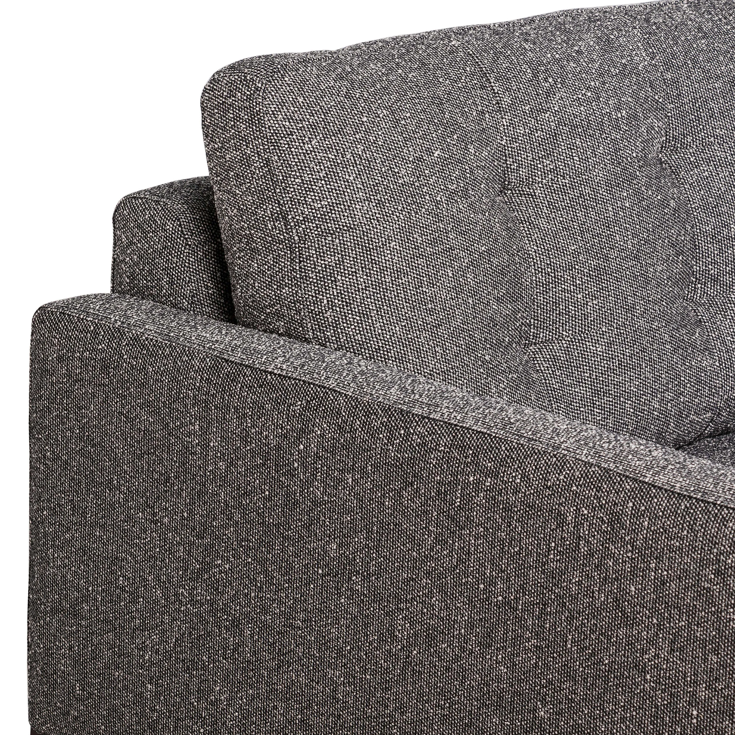 Lexi 2 Piece Sectional, Capri Ebony