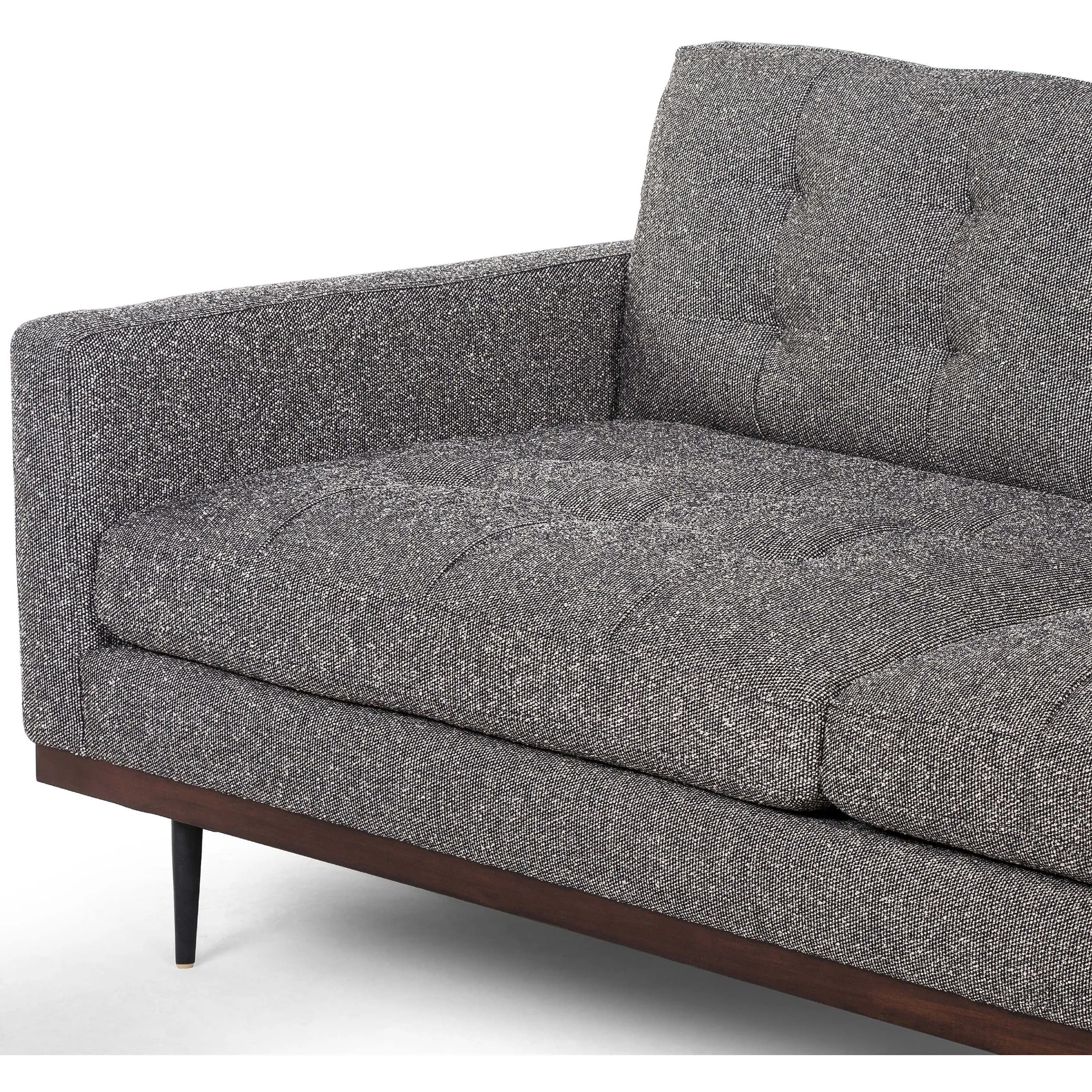 Lexi 2 Piece Sectional, Capri Ebony