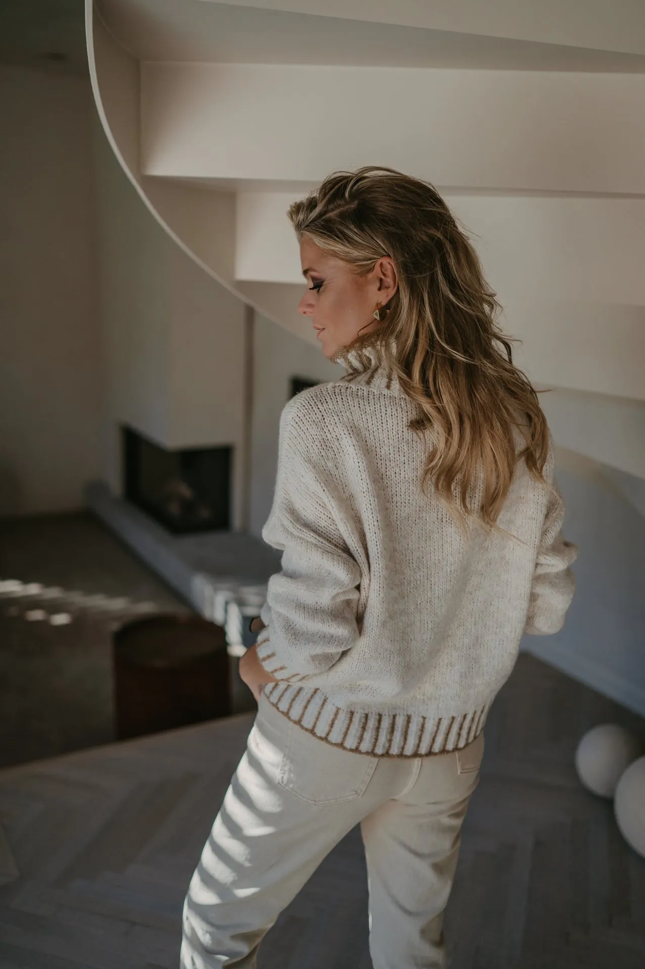 Lidio knit I Ecru