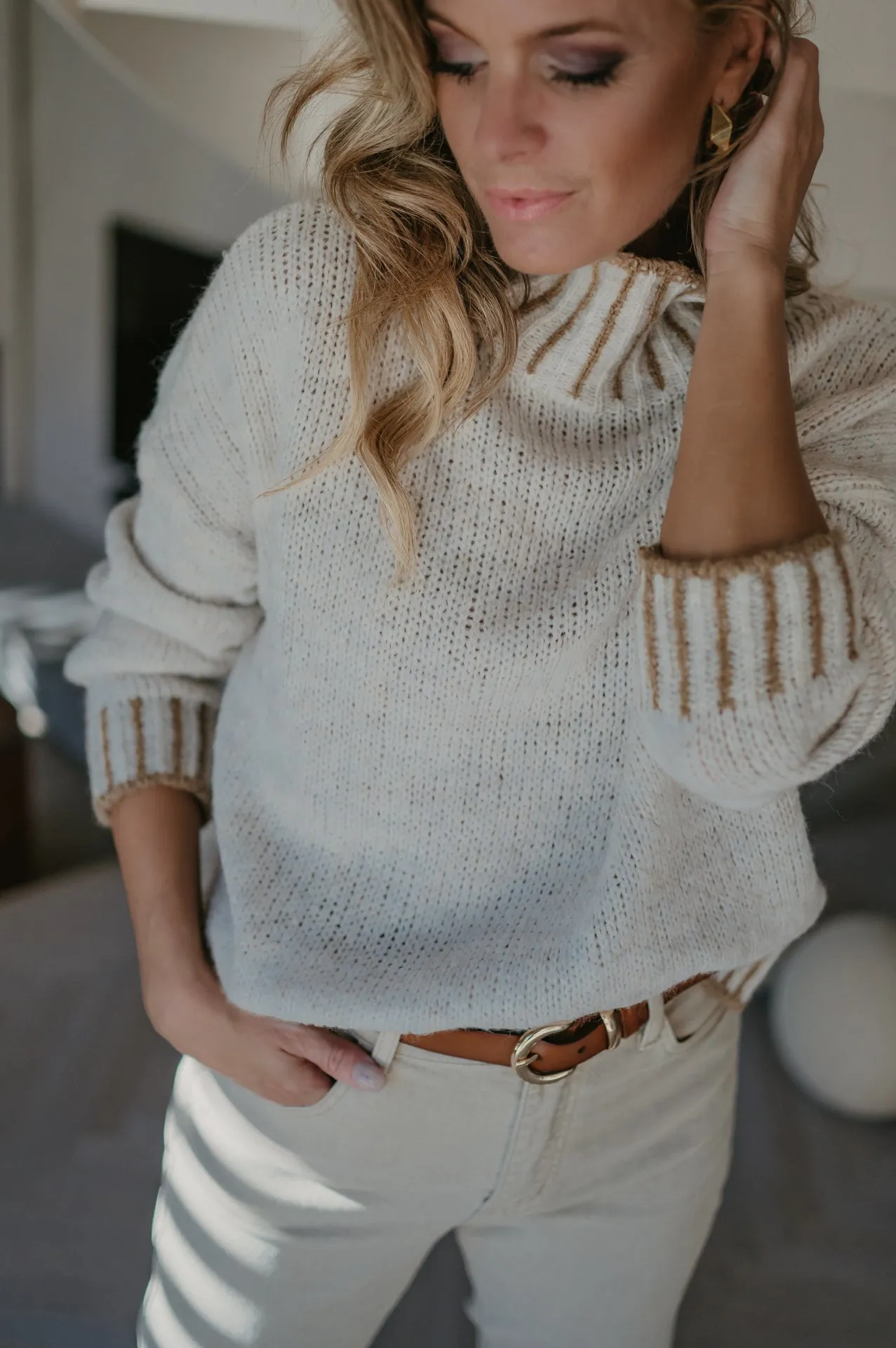 Lidio knit I Ecru