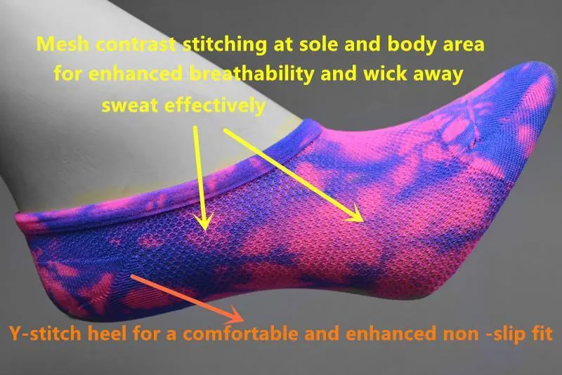 Low Cut Dye Loafer Socks