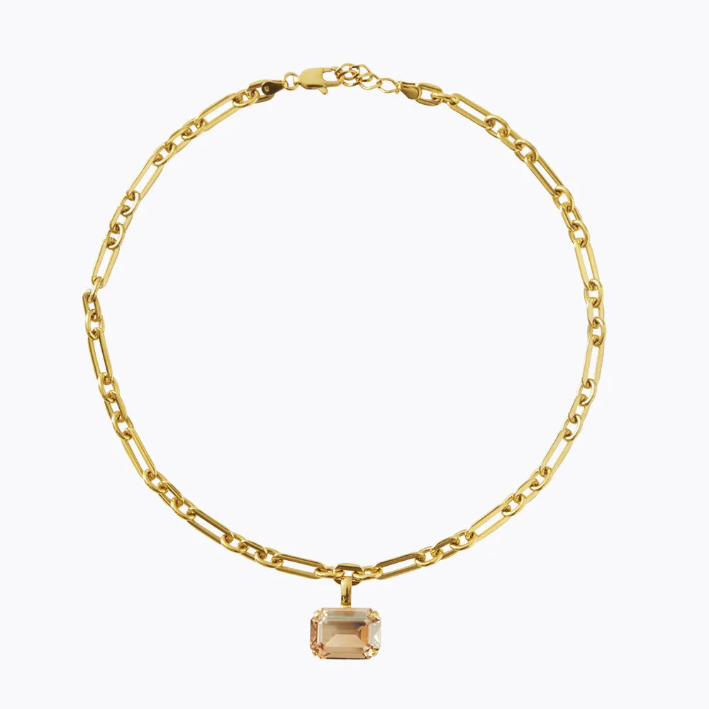 Lydia Chain Necklace / Golden Shadow