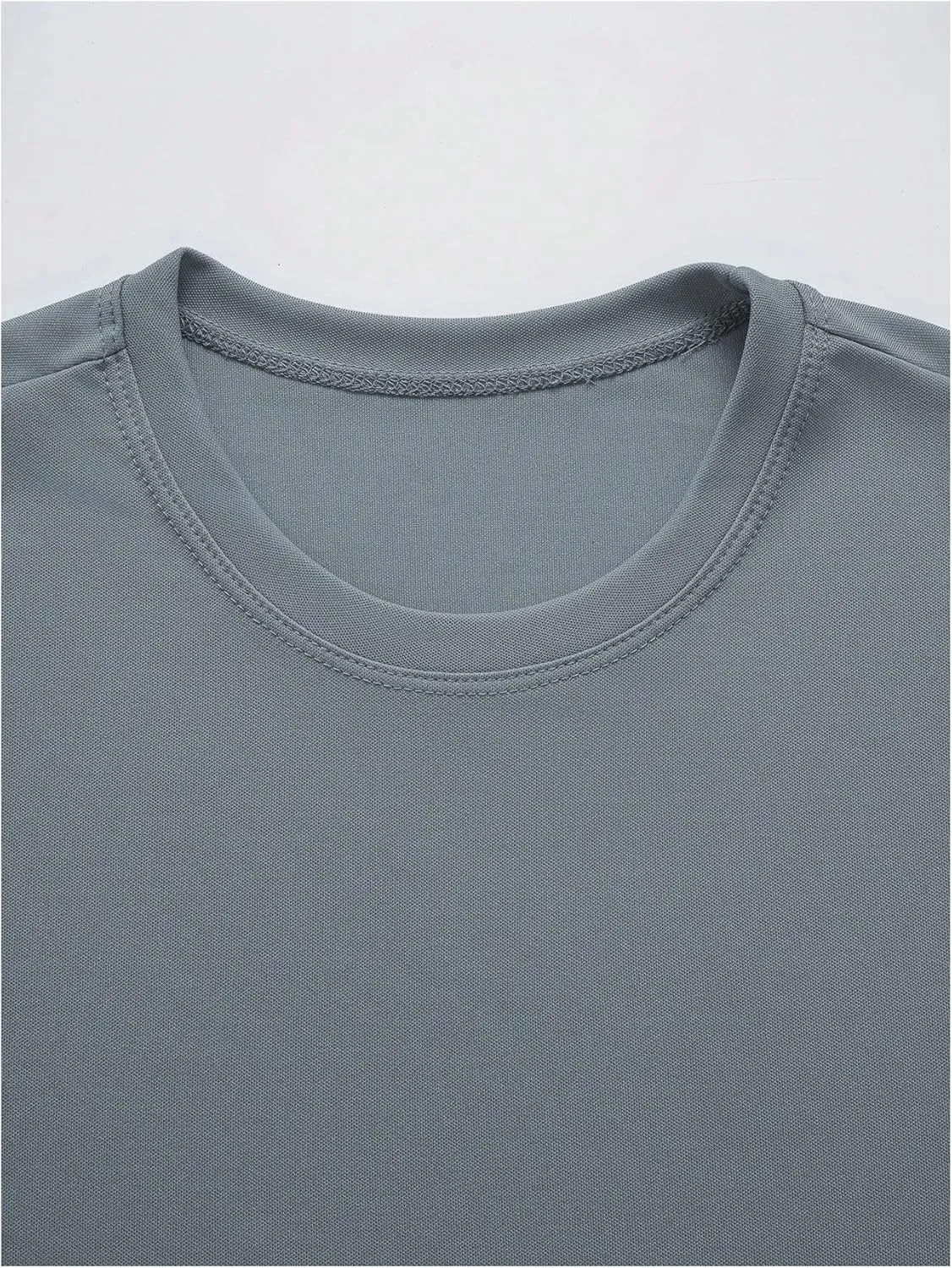Men's 3 Pack Long Sleeve Shirts Letter Graphic Round Neck Casual T Shirt Top