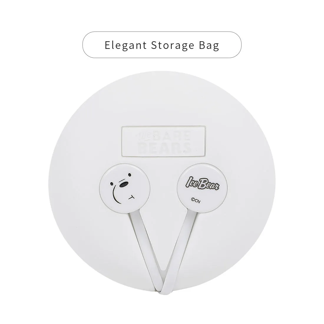 MINISO x We Bare Bears - In-Ear Headphones With Mic & Free Storage bag