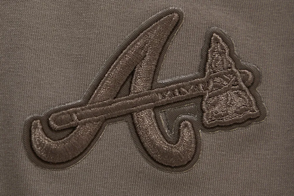 MLB ATLANTA BRAVES NEUTRAL WOMEN'S JERSEY LEGGING (DARK TAUPE)