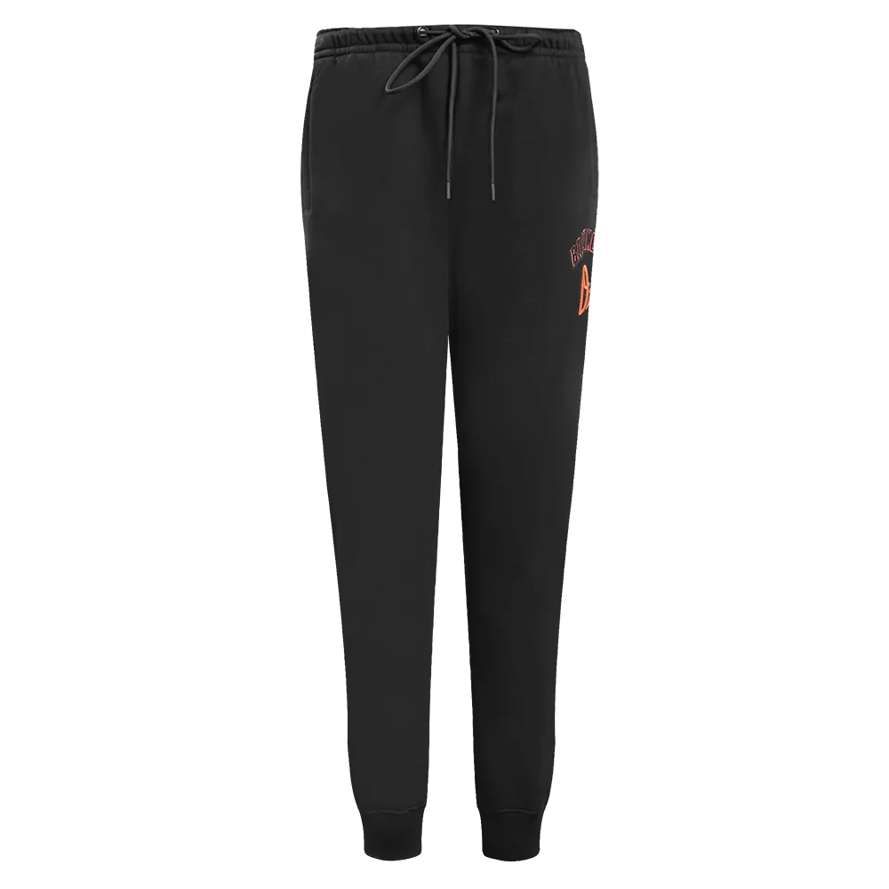 MLB BALTIMORE ORIOLES CLASSIC WOMEN'S SWEATPANT (BLACK)