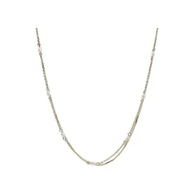 Multi Chain Pearl Necklace